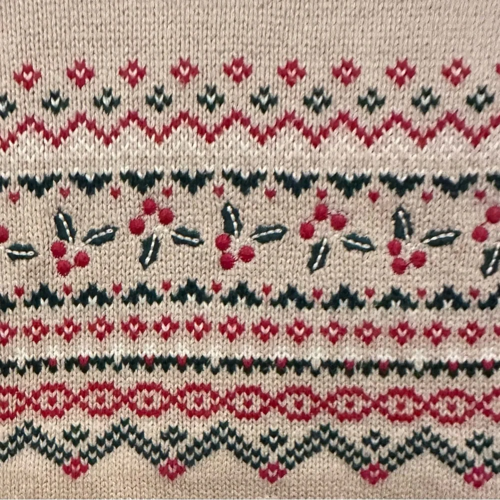 Max Studio‎ Baby Holiday Sweater Dress, Size 12M, MSRP $30 - Picture 4 of 6